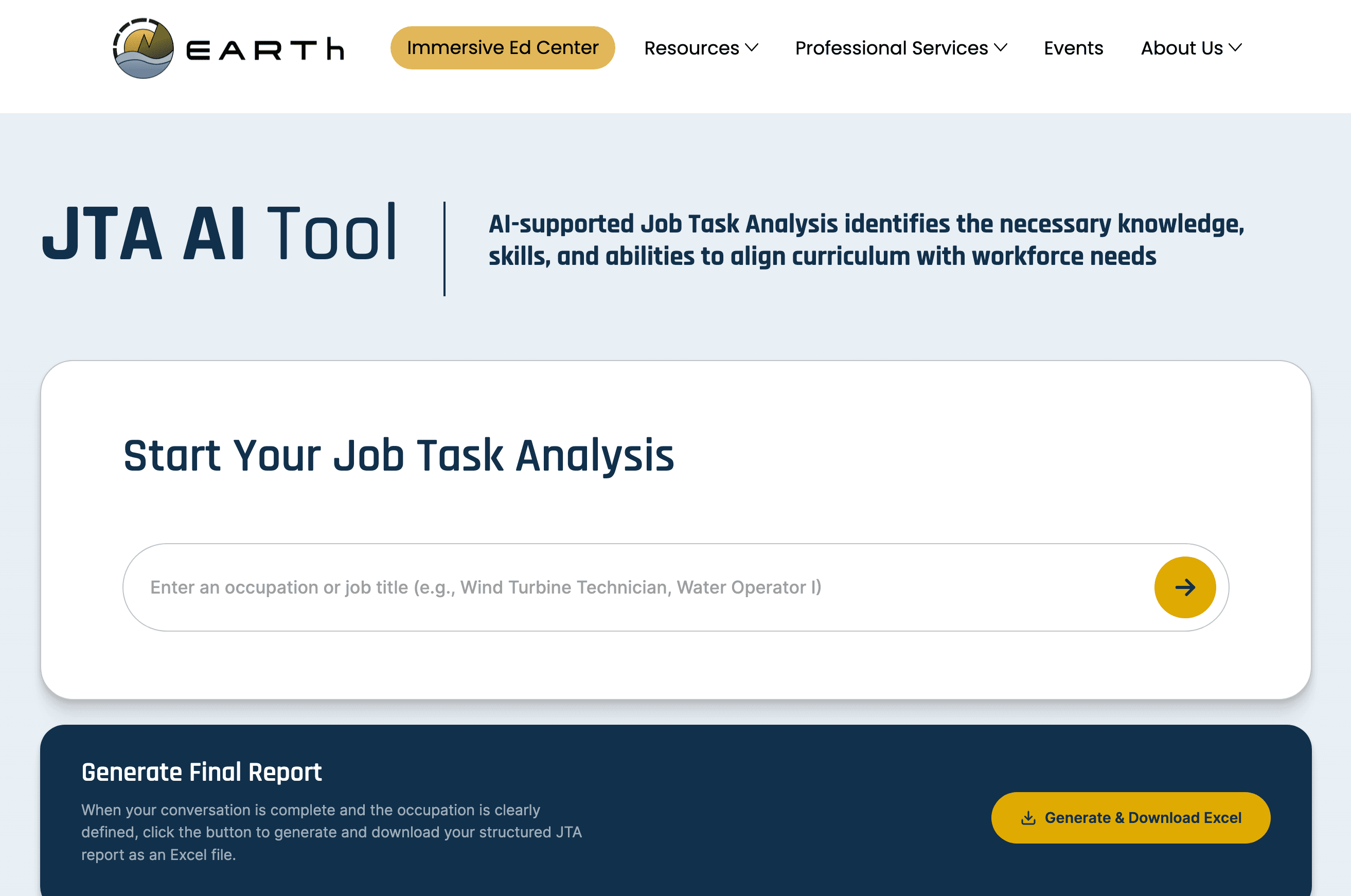 JTA AI Tool